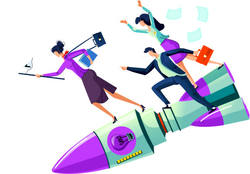 Ilustración de proceso de diseño