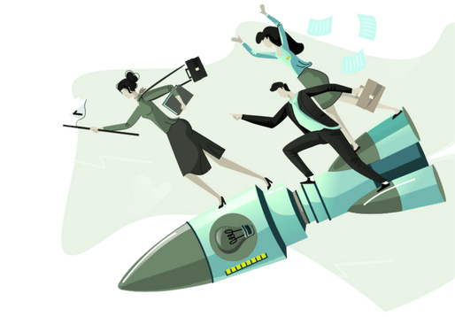 Ilustración de planificación de proyecto